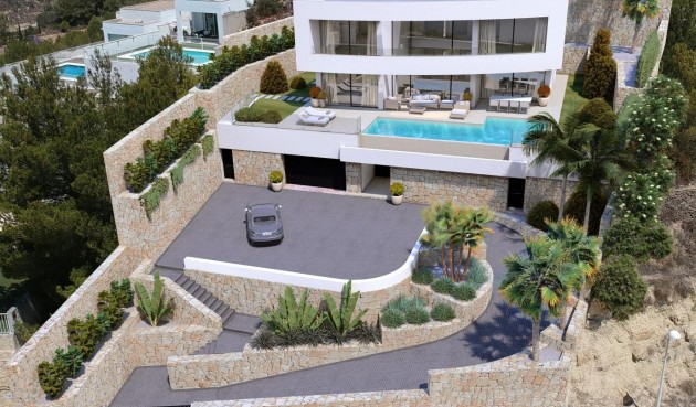 Obra nueva - Villa -
Calpe - Empedrola