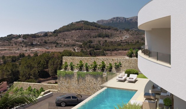 Obra nueva - Villa -
Calpe - Empedrola