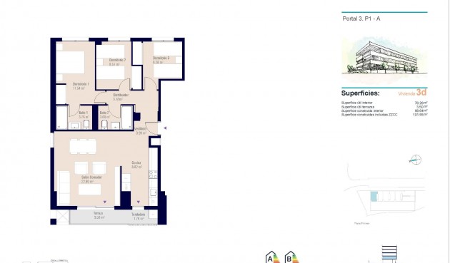 New Build - Apartment -
Alicante - San Agustín-PAU 2