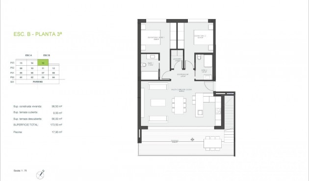 New Build - Penthouse -
Orihuela - Las Colinas Golf