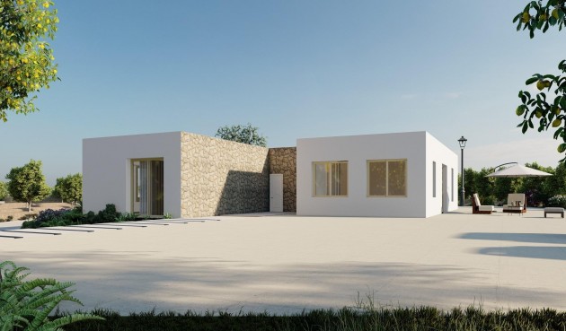 Obra nueva - Villa -
Algorfa - Lomas De La Juliana