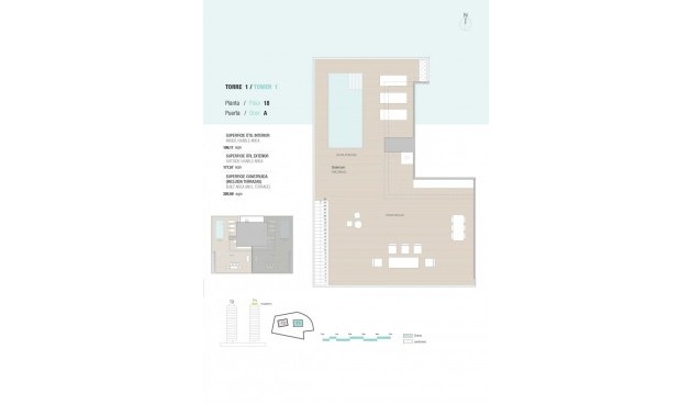 Nybygg - Toppleilighet -
Calpe - Playa del Bol