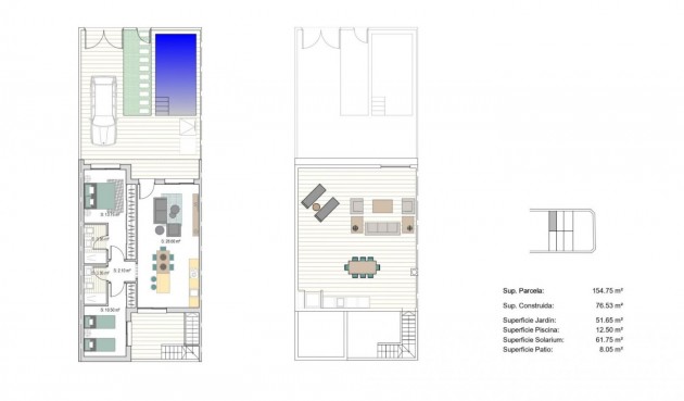 Nybyggnation - Town House -
San Javier - Parque del doce