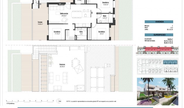 Nybyggnation - Bungalow -
Los Alcazares - Serena Golf