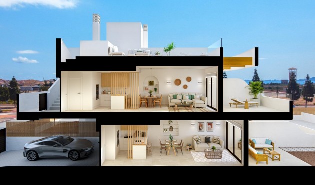 New Build - Bungalow -
Los Alcazares - Serena Golf