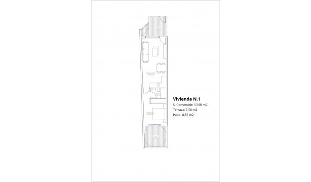 Nybygg - Bungalow -
San Pedro del Pinatar - Los Antolinos