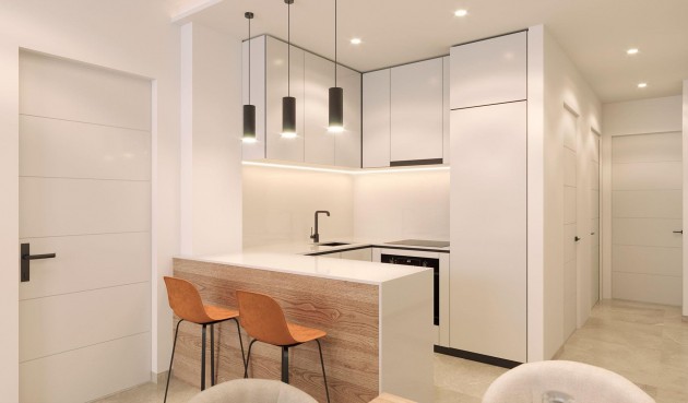 New Build - Apartment -
Torrevieja - Playa del Acequión