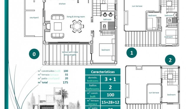 Nybygg - Villa -
Sucina - Peraleja Golf