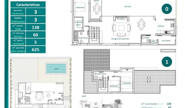 Nybygg - Villa -
Sucina - Peraleja Golf