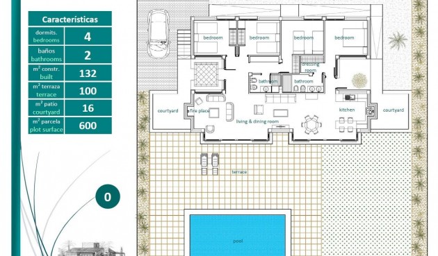 Nybyggnation - Villa -
Sucina - Peraleja Golf