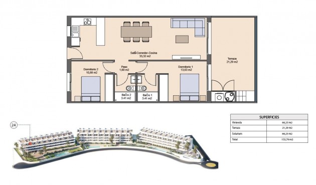 Nybygg - Toppleilighet -
Finestrat - Balcón De Finestrat