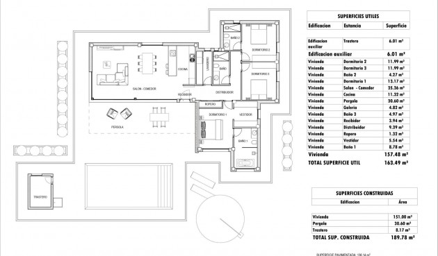 New Build - Villa -
Aspe - Poligono 19