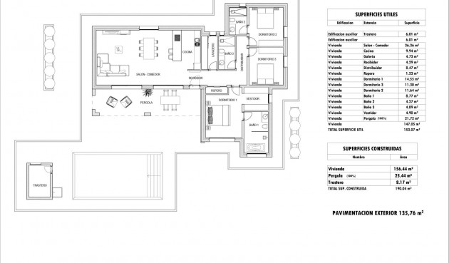 Nybygg - Villa -
Aspe - Poligono 19