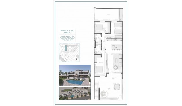 Obra nueva - Bungalow -
Vera - Pueblo Salinas