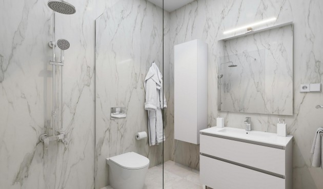 Nybygg - Bungalow -
Puerto de Mazarron - Playa Negra