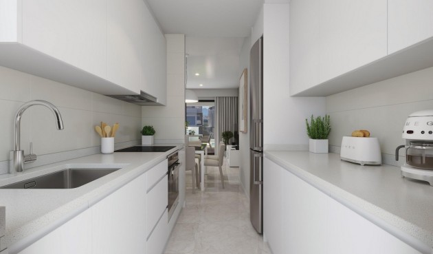 Nybygg - Bungalow -
Puerto de Mazarron - Playa Negra