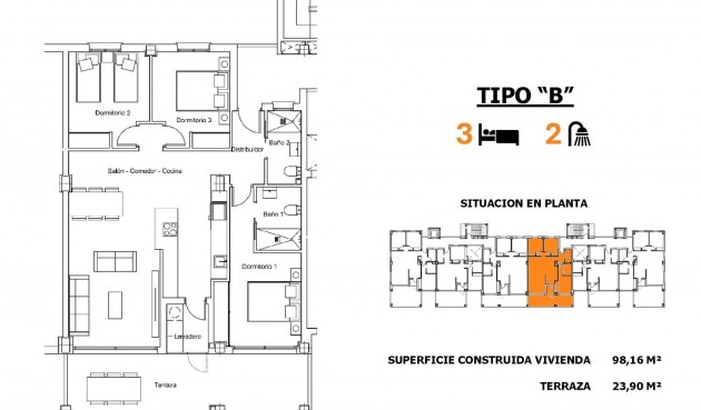 Obra nueva - Apartment -
San Miguel de Salinas - Pueblo