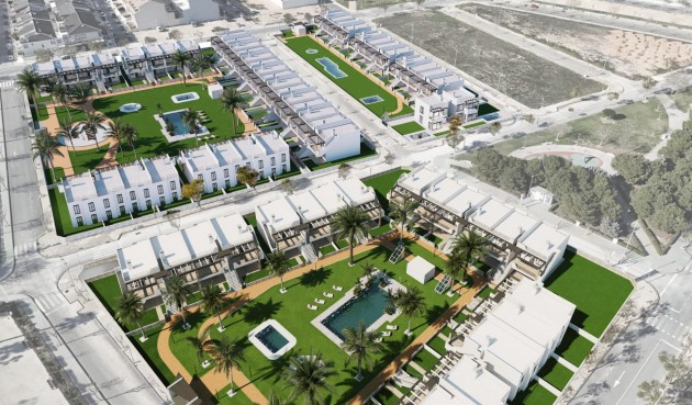 Nybyggnation - Bungalow -
Pilar de la Horadada - pueblo