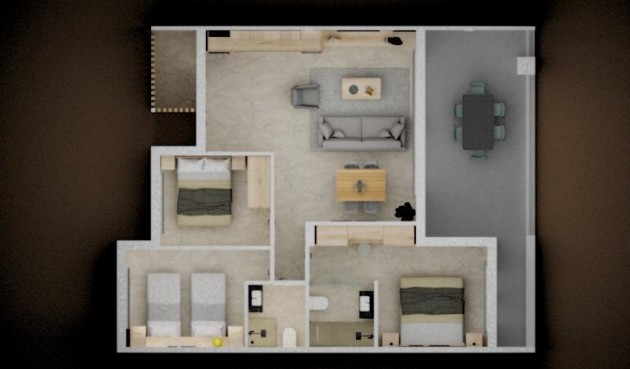 New Build - Apartment -
Pilar de la Horadada - Playa de las Higuericas