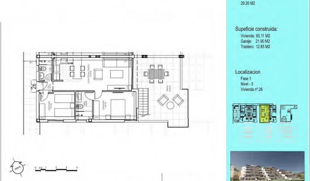 Nybyggnation - Takvåning -
Vera - Vera Playa