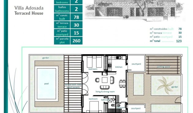 Nybyggnation - Town House -
Sucina - Peraleja Golf