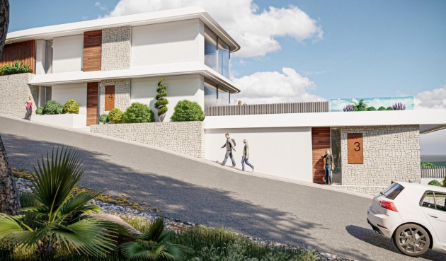 Obra nueva - Villa -
Calpe - Mascarat