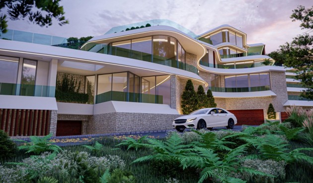 Obra nueva - Villa -
Calpe - Mascarat