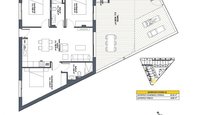 Nybygg - Bungalow -
San Fulgencio - Pueblo