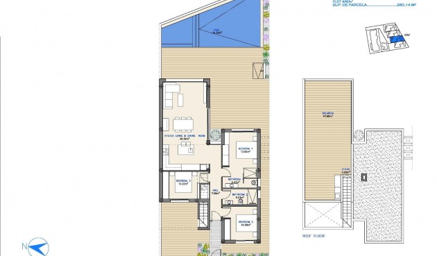 Obra nueva - Villa -
Los Alcazares - Serena Golf