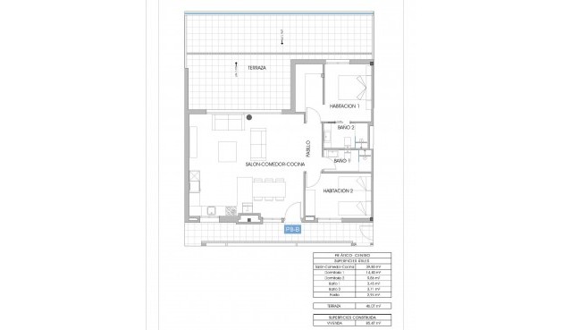 Nybygg - Toppleilighet -
Villajoyosa - Cala De Finestrat