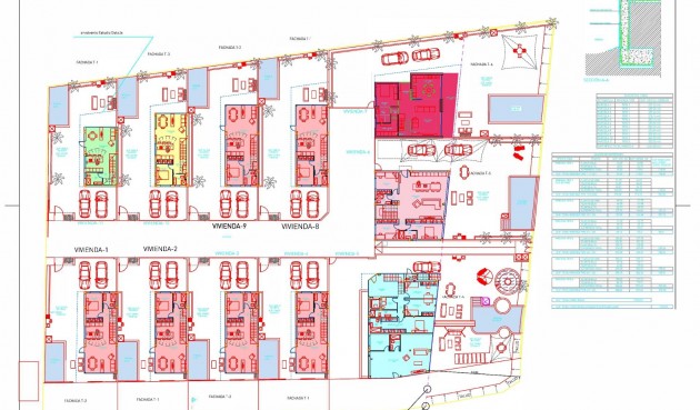 Nybyggnation - Villa -
Puerto de Mazarron - El Alamillo