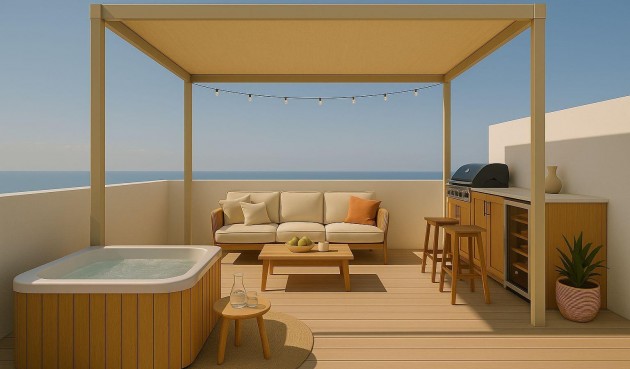 Nybyggnation - Takvåning -
Guardamar del Segura - Pueblo