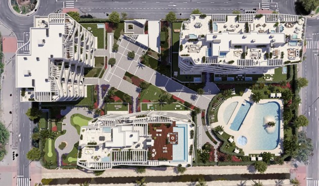 Nybyggnation - Apartment -
Villajoyosa - Playa del Torres