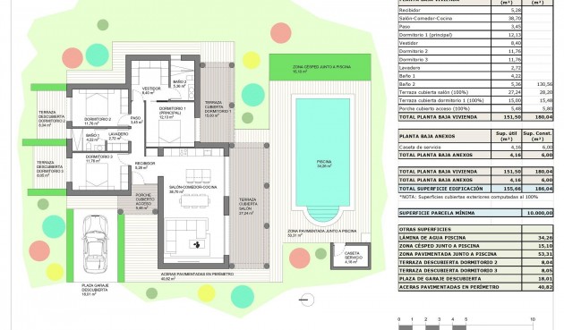 Nybyggnation - Villa -
Pinoso - Rodriguillo