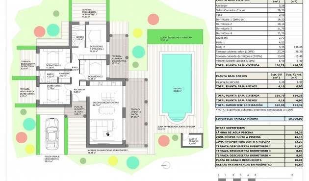 Nybyggnation - Villa -
Pinoso - Rodriguillo