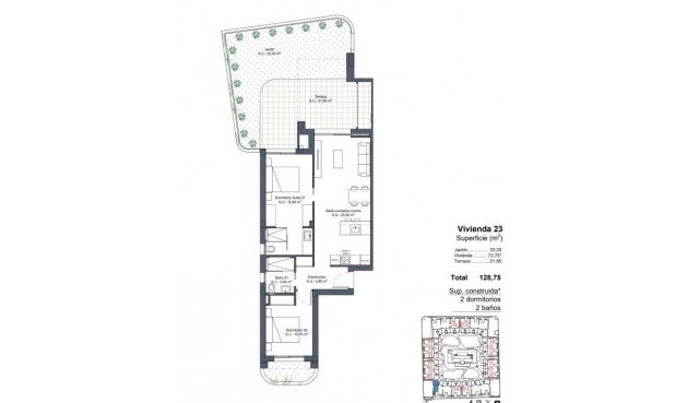 New Build - Bungalow -
Ciudad Quesada - Lo Marabú