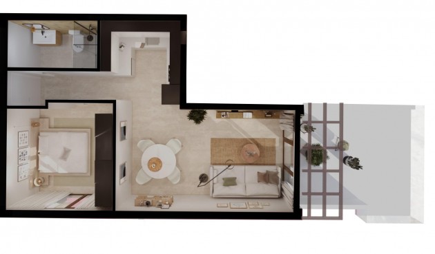 Nybygg - Apartment -
Vera - Vera Playa