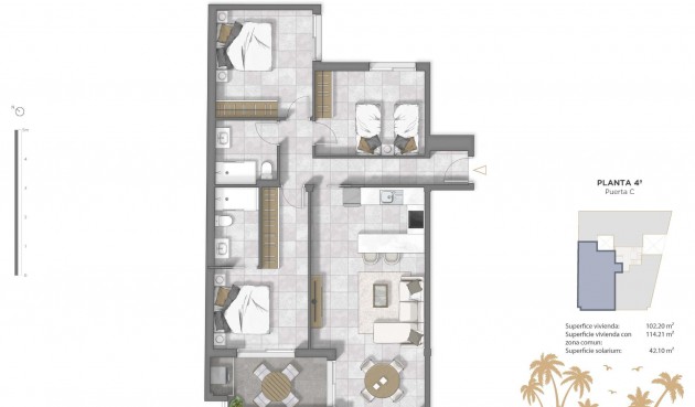 New Build - Penthouse -
Guardamar del Segura - Pueblo