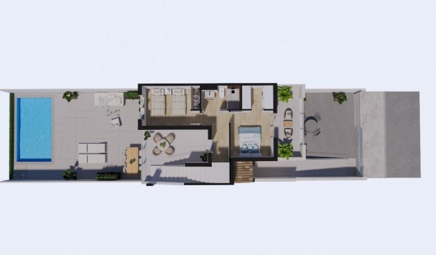 Nybygg - Town House -
Los Alcazares - Serena Golf