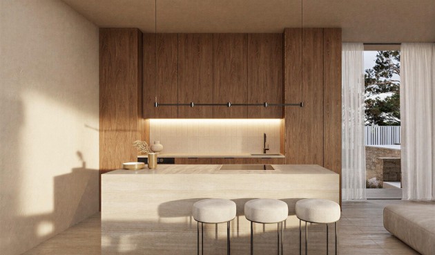 Obra nueva - Villa -
Benissa - Cala de la Fustera