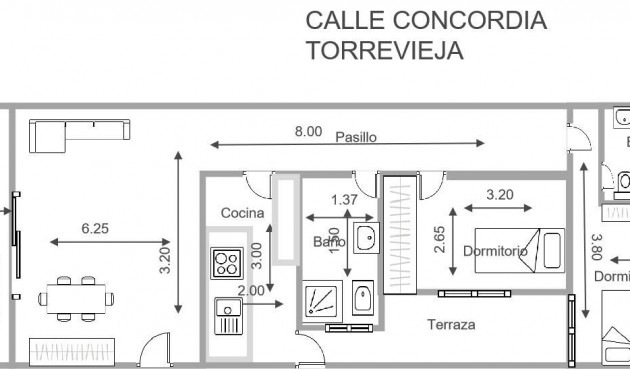 Resale - Apartment -
Torrevieja - Estacion De Autobuses