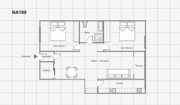 Resale - Apartment -
Torrevieja - Playa De Los Naufragos