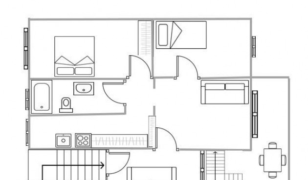 Resale - Bungalow -
Orihuela Costa - Punta Prima