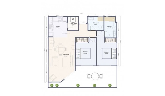 Brukt - Apartment -
Torrevieja - Costa Blanca