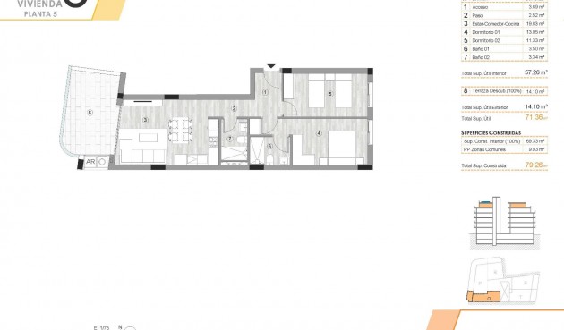 New Build - Penthouse -
Torrevieja - Centro