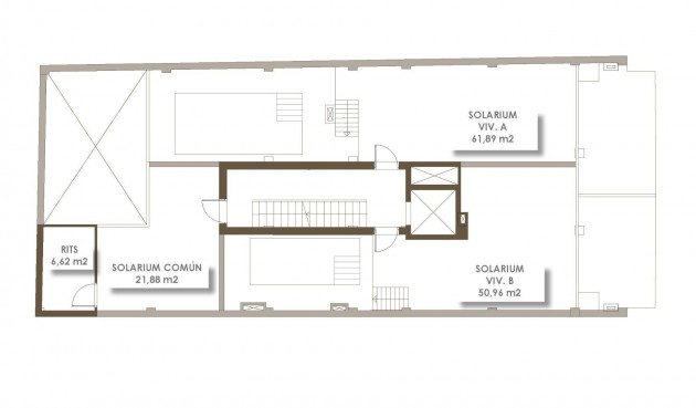 Nybyggnation - Takvåning -
Torrevieja - Playa de El Cura