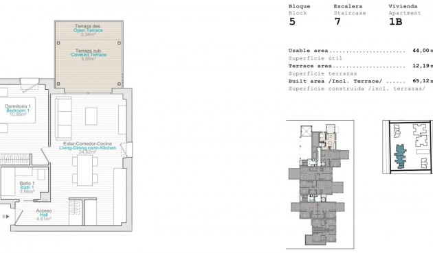 New Build - Apartment -
El Verger