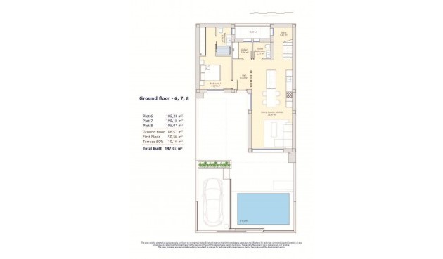 Nybygg - Villa -
Dolores - Pueblo