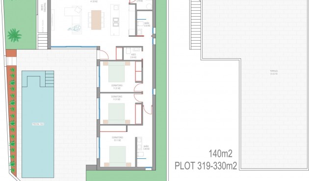 Nybygg - Villa -
San Javier - Parque del doce