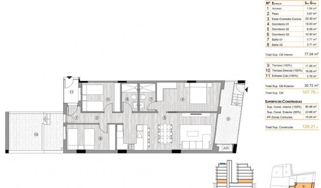 Nybygg - Apartment -
Torrevieja - Centro